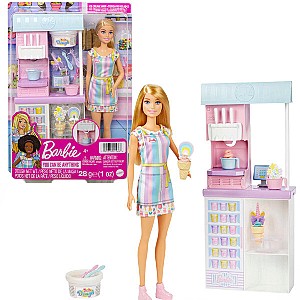 Papusa BARBIE Magazin de înghețată