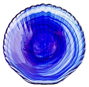 Тарелка Arda Cam TESTA Alabaster Cobalt 16 cm (6 шт)