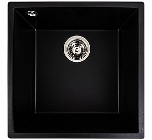 Раковина на кухню ELEFANT PREMIUM RUBA 4040 Черный Металлик