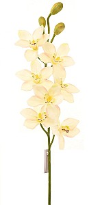 Flori artificiale Casa Masa Orhidee Cymbidium 94 cm crem