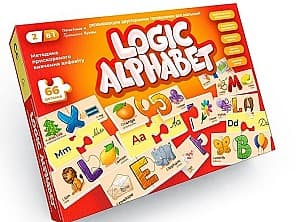 Настольная игра Rost LOGIC ALPHABET ENG/RUS 35750