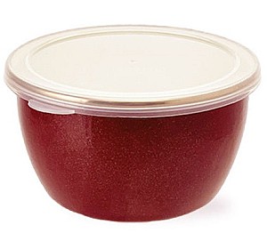 Set de recipiente alimentare Metalac Bordo 18cm