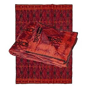 Plapuma Yaroslav 100% lână 140х205 Red