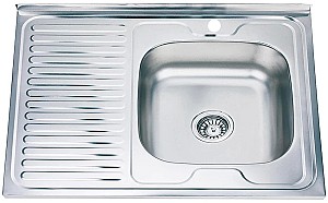 Раковина на кухню Aquatoria 50x80cm 0.6mm EPL R
