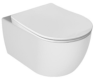 Подвесной унитаз QuarterBath DEEP RIMLESS (114321)