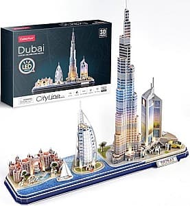 Пазлы CubicFun Dubai Led L523h