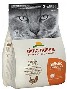 Сухой корм для кошек Almo Nature HOLISTIC Maintenance Turkey 2kg