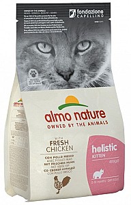 Hrana uscata pentru pisici Almo Nature HOLISTIC Kitten Chicken 400g