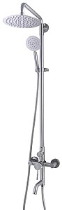 Душевая система Mat|eco INOX (250)