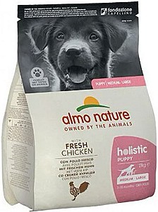 Hrana uscata pentru caini Almo Nature HOLISTIC M-L Puppy Chicken 2kg