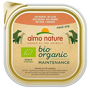 Hrana umeda pentru caini Almo Nature BIO ORGANIC Alu Salmon 300g