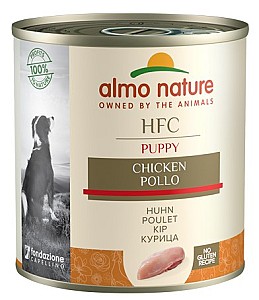 Hrana umeda pentru caini Almo Nature HFC Can Puppy Chicken 280g