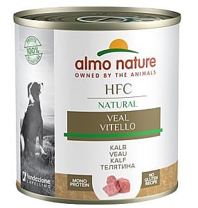 Hrana umeda pentru caini Almo Nature HFC Can Natural Veal 290g