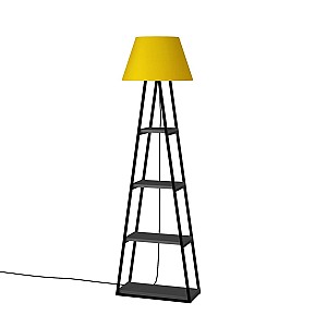 Lampadar DECO Pal Anthracite/Yellow