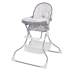 Scaun de masa simplu Polini Kids 252 Hippo Gray