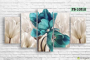 Tablou multicanvas Art.Desig Tulips FB-10312