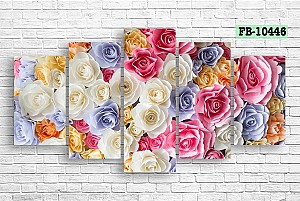 Модульная картина Art.Desig Multicolored roses FB-10446