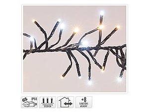 Luminite de Craciun Christmas Dense 1512LED alb-cald/alb