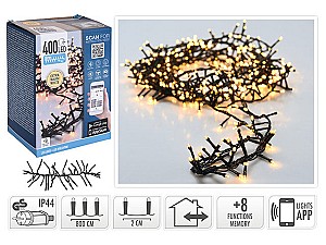 Luminite de Craciun Christmas Fir 400LED alb cald