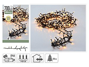 Luminite de Craciun Christmas Fir 700LED extra alb cald