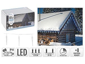 Luminite de Craciun Christmas Turturi 40LED alb