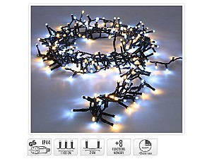 Luminite de Craciun Christmas Dense 560LED alb cald/alb