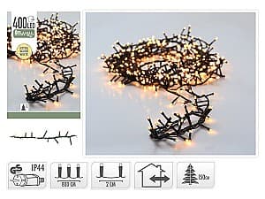 Рождественские огни Christmas Нить 400LED экстра теплый белый