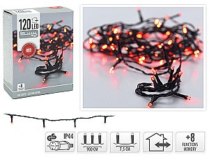 Рождественские огни Christmas Нить 120LED красные