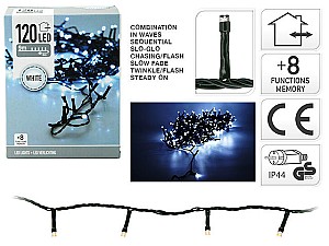 Рождественские огни Christmas Нить 120LED белый