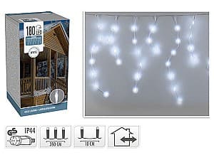 Luminite de Craciun Christmas Turturi 180LED alb