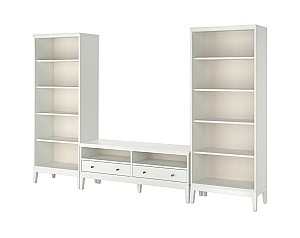 Living IKEA Idanas white  325x40x211 cm