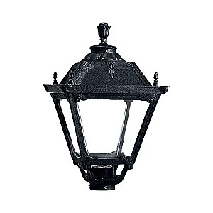 Iluminat fatada Fumagalli TOBIA 50 W E27 negru/Transparent