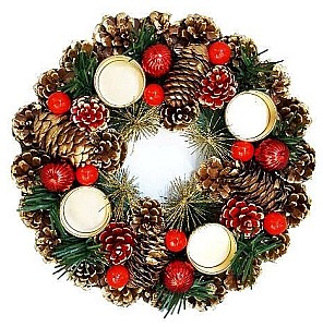 Suport pentru lumanari Christmas 37377