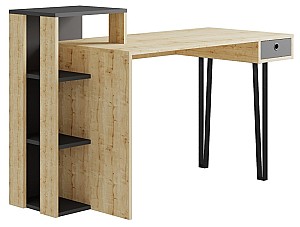 Masa de birou DECO Loyd Oak/Anthracite