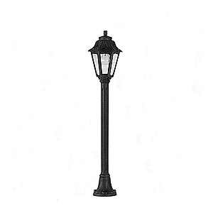 Фасадный светильник Fumagalli MIZAR/ANNA 6 W E27 negru/Transparent