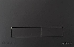 Buton de scurgere Schell Konkav Black Mat (031431199)