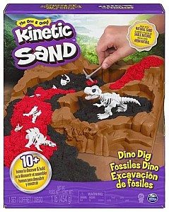 Set de jucarii Spin Master 6055874 Kinetic Sand Dino Dig