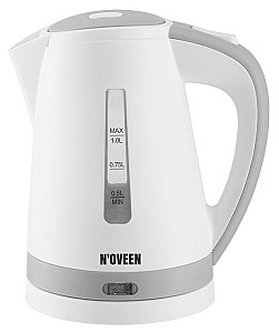 Ceainic electric Noveen EK1201 White/Grey