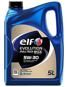 Моторное масло ELF 5w30 Evo Ftech MSX 5л