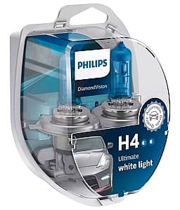 Lampa auto Philips DiamondVision P43t-38 (2 buc.) (12342DVS2)