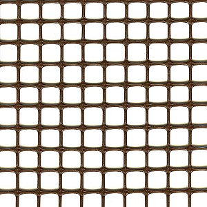 Plasa decorativa gard Greentech Quadra 10 Brown(1x50)