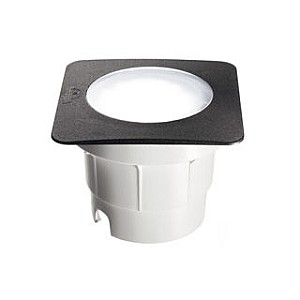 Встраиваемый светильник Fumagalli CECI 120 SQUARE Black Frosted GX53 LED 3W 2,7-4-6,5K