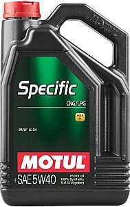 Ulei motor Motul SPEC CNG/LPG 5W40 5l