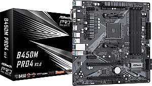 Placa de baza ASRock B450M PRO4 R2.0