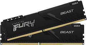 Memorie operativa RAM Kingston Fury Beast DDR4 2x8GB (KF437C19BBK2/16)