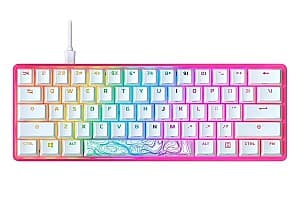 Tastatura gaming HYPERX Alloy Origins 60 Pink