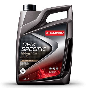 Моторное масло Champion Oem Specific 5W30 C3 LL III 5л