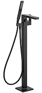 Смеситель для ванной с душем Armatura Logon Black (104644)