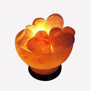 Lampa de sare Luminessence Cupa Amoris