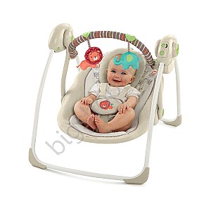 Шезлонг детский Bright Starts Comfort&Harmony Cozy Kingdom
